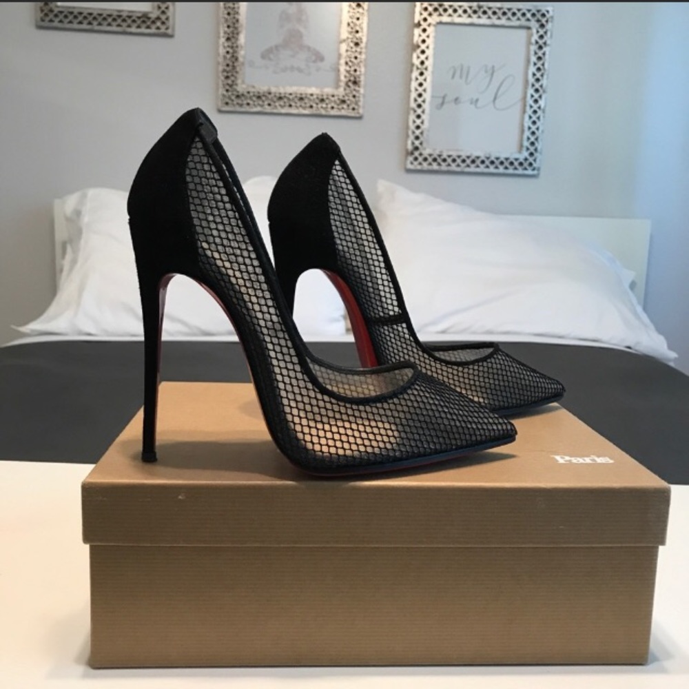 Christian louboutin Follies Resille Fishnet 120